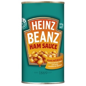 Heinz Baked Beans Ham Sauce 555g