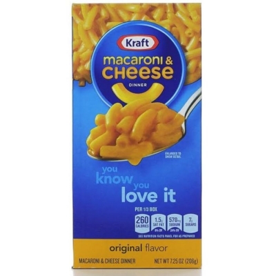 Kraft Macaroni & Cheese Original 205g