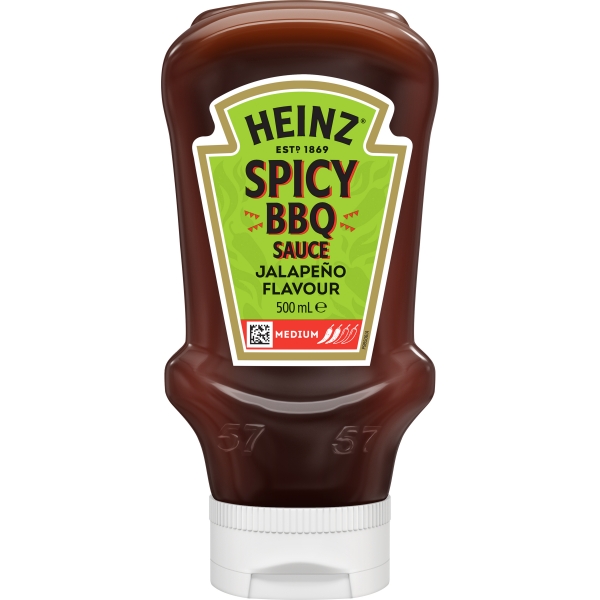 Heinz Spicy BBQ Sauce Jalapeno Flavour 500ml