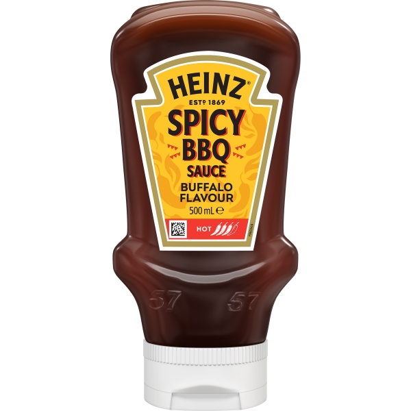 Heinz Spicy BBQ Sauce Buffalo Flavour 500mL