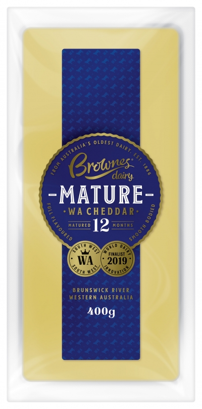 Brownes Cheese Cheddar Mature 400g