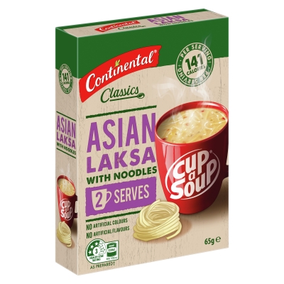 Continental Cup A Soup Asian Laksa 2 Serves 65g