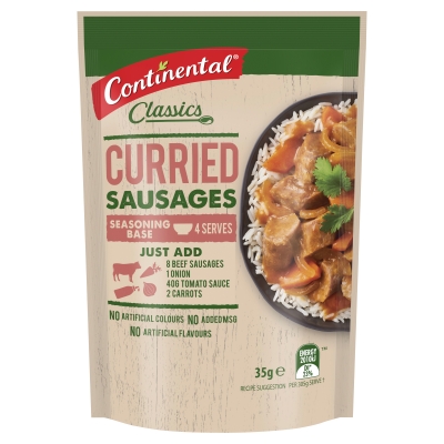 Continental Recipe Base Curried Sausages 35g