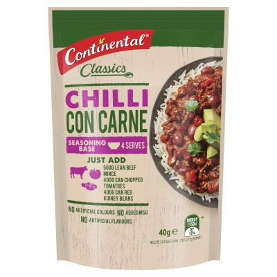 Continental Recipe Base Chilli Con Carne 40g 