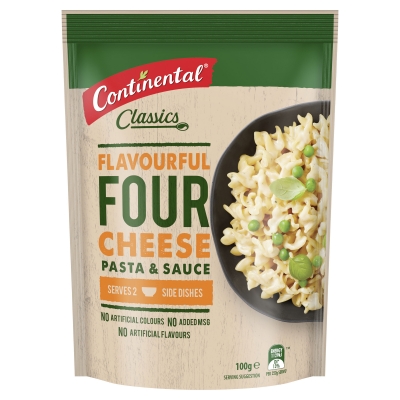 Continental Pasta & Sauce Four Cheeses 100g