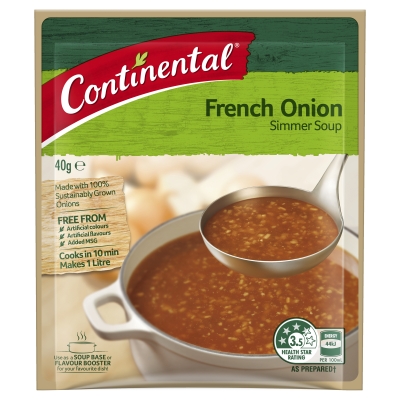 Continental Simmer Soup French Onion 40g