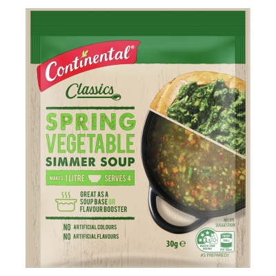 Continental Simmer Soup Spring Vegetable 30g