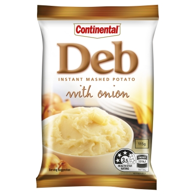 Continental Deb Instant Mashed Potato With Onion 115g