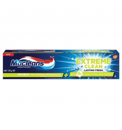 Macleans Toothpaste Extreme Clean Lasting Fresh 170g