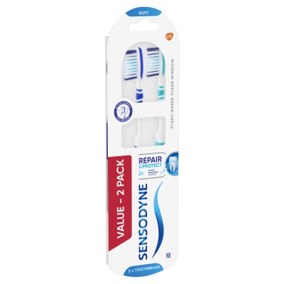 Sensodyne Toothbrush Repair & Protect Soft 2 Pack