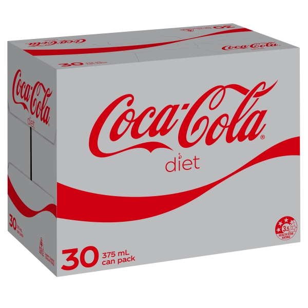 Coke Diet 30 x 375ml Cans