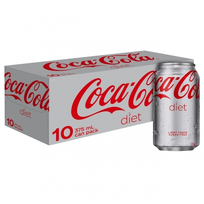 Coke Diet 10 x 375ml Cans