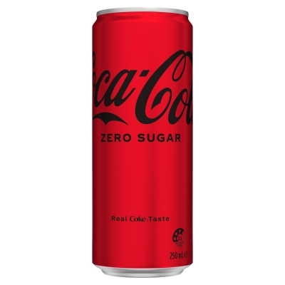 Coke Zero Sugar Can 250ml