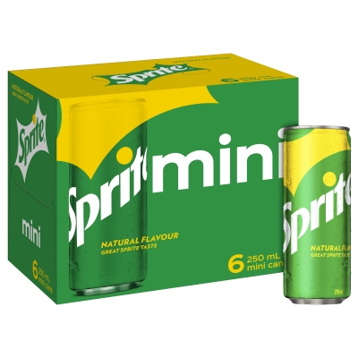 Sprite 6 x 250ml Mini Cans