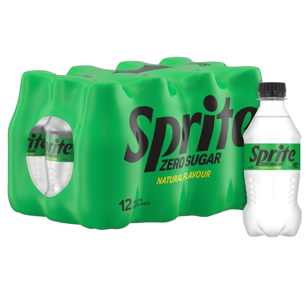 Sprite Zero Sugar 12 x 300ml Mini Bottles