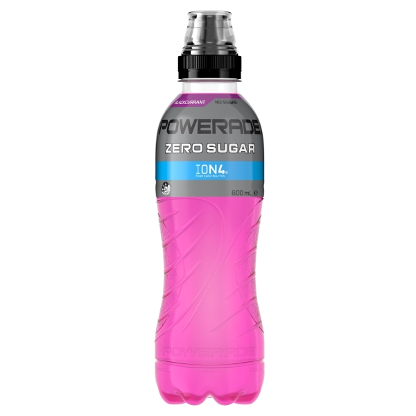 Powerade Zero Sugar Blackcurrant 600ml