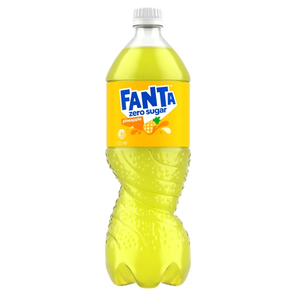 Fanta Zero Sugar Pineapple 1.25lt