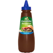 Fountain Squeeze Barbecue Sauce No Added Sugar 500ml