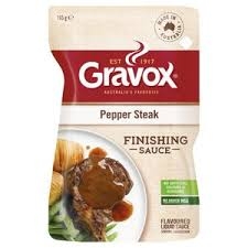 Gravox Liquid Finishing Sauce Pepper Steak 165g