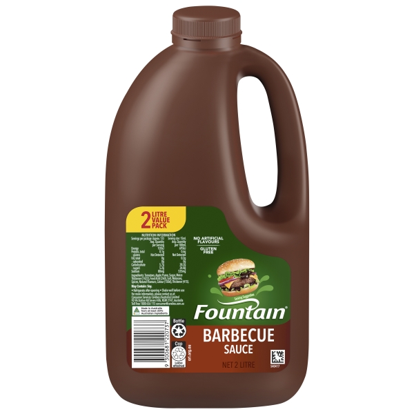 Fountain Barbecue Sauce 2lt