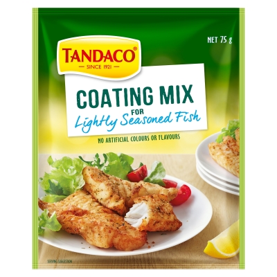 Tandaco Coating Mix Lightly Seasoned Fish 75g