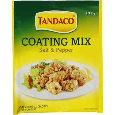 Tandaco Salt & Pepper Coating Mix 75g