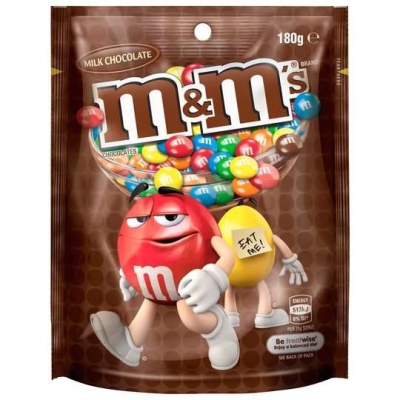 M&M's Plain Milk Chocolate 180g