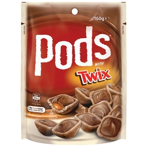 Pods Twix Pouch 160g