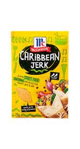 McCormick Street Food Seasoning Caribbean Jerk 25g