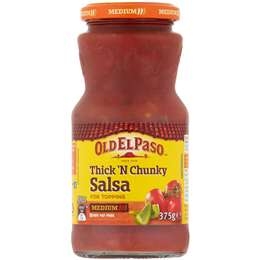 Old El Paso Medium Thick N Chunky Salsa 375g