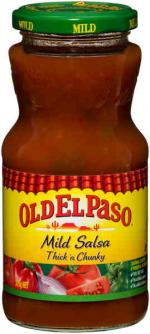 Old El Paso Mild Thick N Chunky Salsa 375g