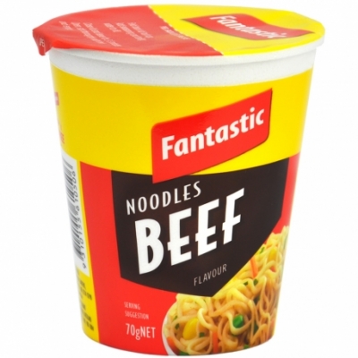 Fantastic Cup Noodles Beef 70g