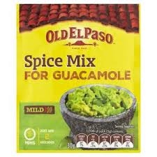 Old El Paso Guacomole Nacho Spice 35g