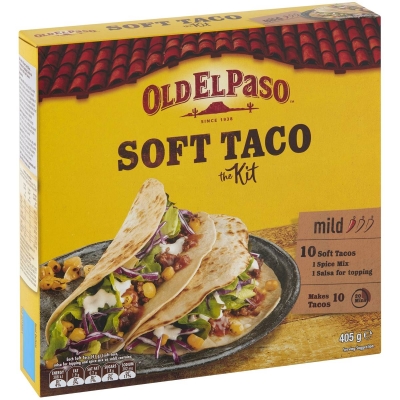 Old El Paso Soft Taco Kit 405g