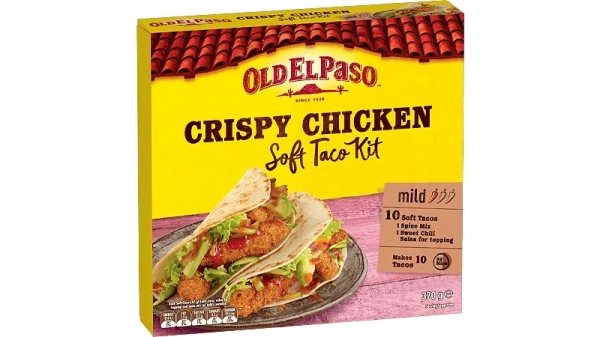 Old El Paso Crispy Chicken Soft Taco Kit 370g