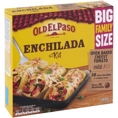 Old El Paso Enchilada Kit 1.04kg