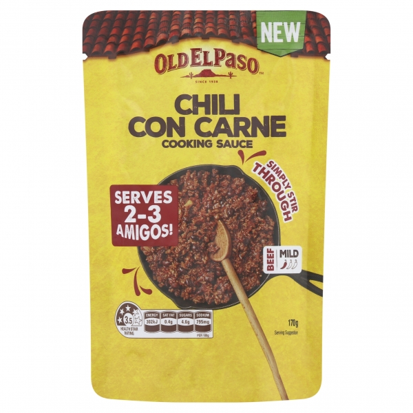 Old El Paso Chili Con Carne Cooking Sauce 170g