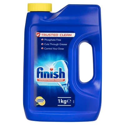 Finish Dishwasher Powder Concentrate Lemon 1kg