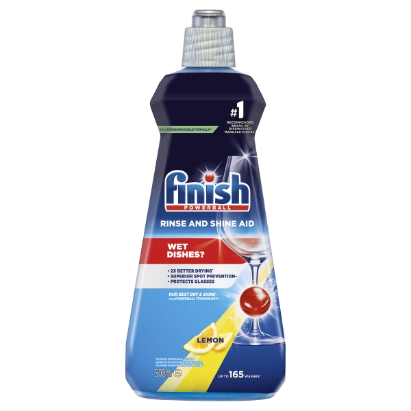 Finish Rinse and Shine Aid Lemon 500ml