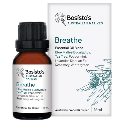 Bosistos Native Breathe Essential Oil Blend 15ml