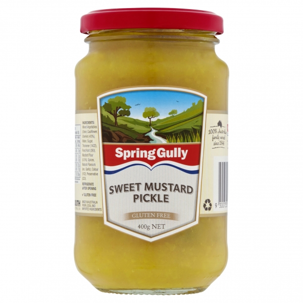 Spring Gully Sweet Mustard Pickle 400g