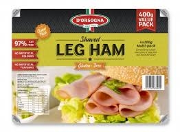 Dorsogna Virginian Leg Ham Sliced 400g