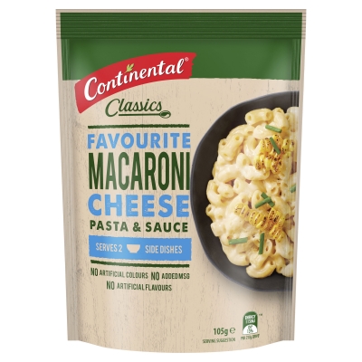 Continental Pasta & Sauce Macaroni Cheese 105g