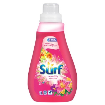 Surf Laundry Liquid Tropical 1lt