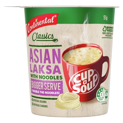 Continental Cup A Soup Large Asian Laksa 51g