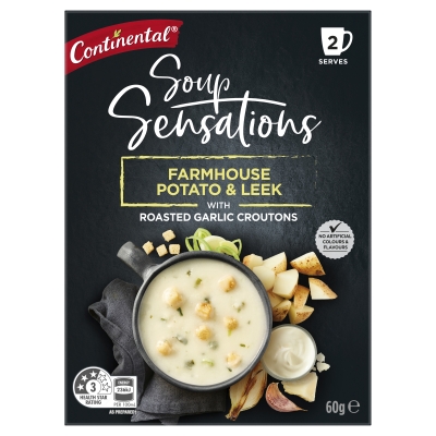 Continental Soup Sensations Farmhouse Potato & Leek 2 Serves 60g