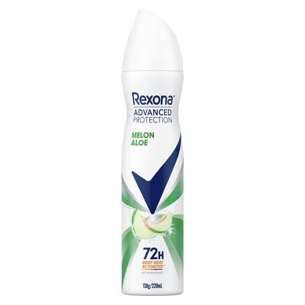 Rexona Anti Perspirant Aerosol Women Advanced Protection Melon Aloe 220mL