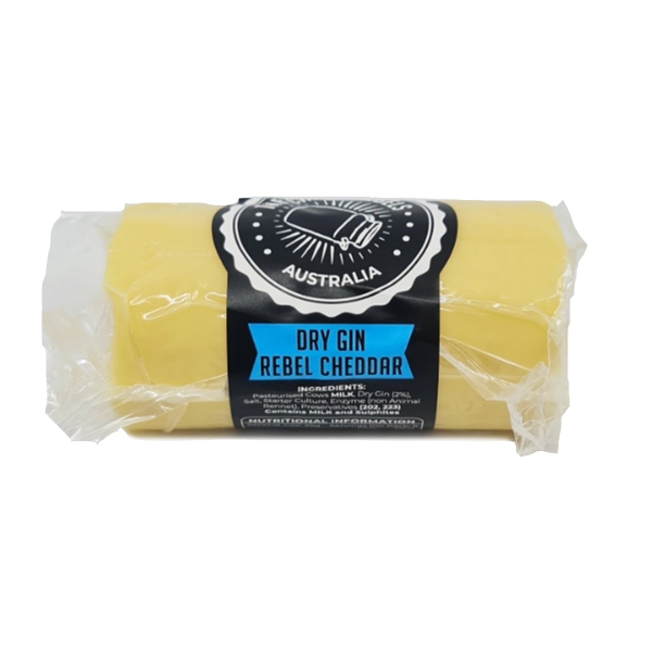 The Cheese Rebels Dry Gin Cheddar 150g