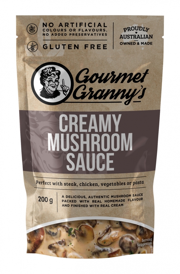 Gourmet Granny's Creamy Mushroom Sauce 200g