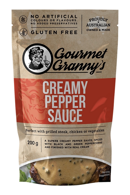 Gourmet Granny's Creamy Pepper Sauce 200g